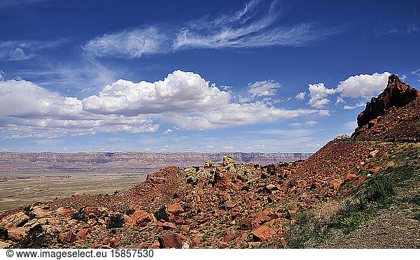 Blauer Himmel über Marmorschlucht Arizona