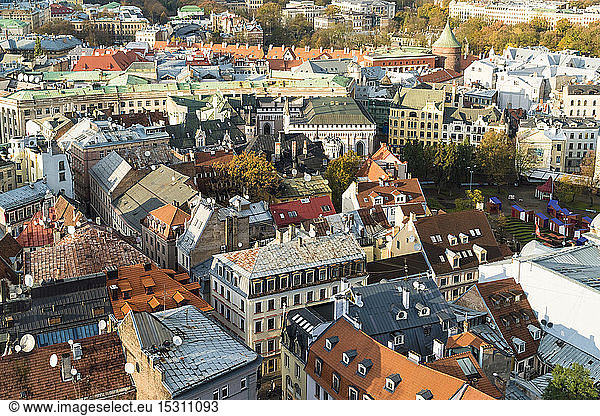 Blick auf die Altstadt von Riga  Lettland