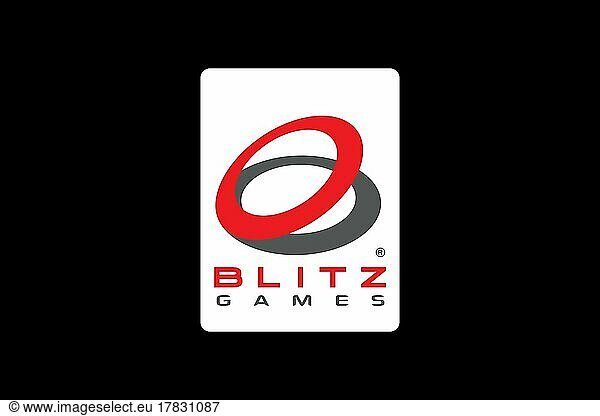 Blitz Games  Logo  Schwarzer Hintergrund