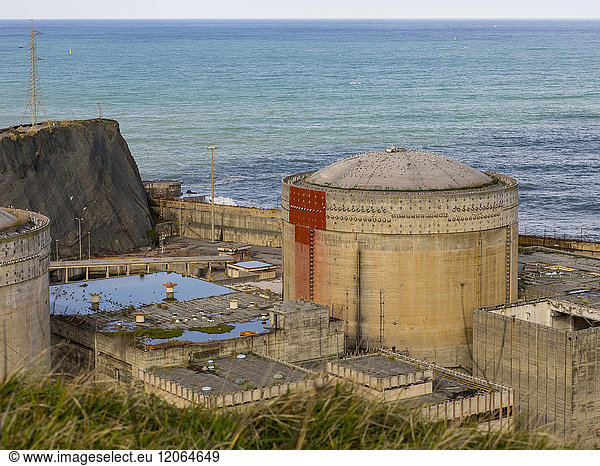 Block 1 des unvollendeten Kernkraftwerks von Lemoniz