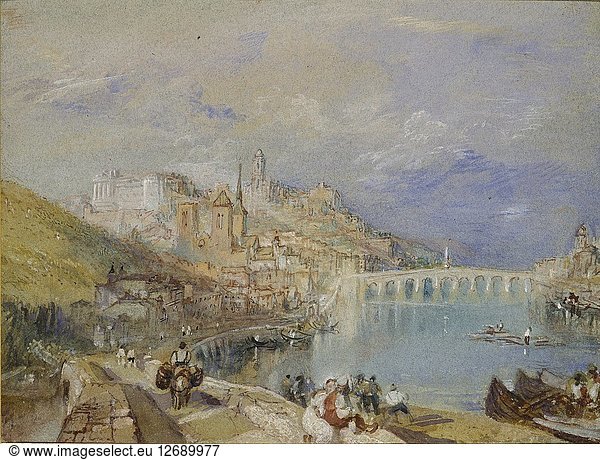 Blois  c1830. Artist: JMW Turner.