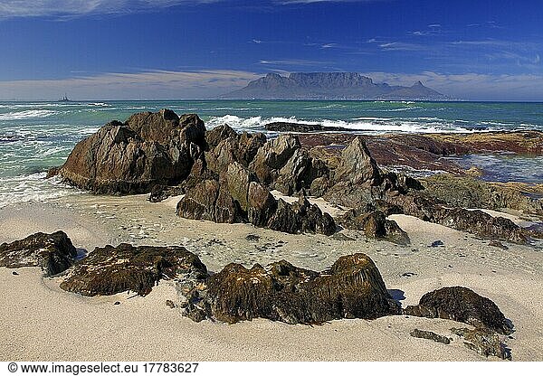 Bloubergstrand  Kapstadt  Südafrika  Tafelberg  Cape Town