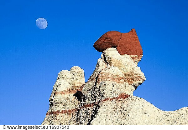 Blue Canyon  Kalkstein und Sandstein von Witterung geformt  Arizona  USA  Nordamerika