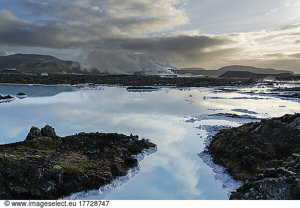 Blue Lagoon  Grindavik  Iceland  Polar Regions