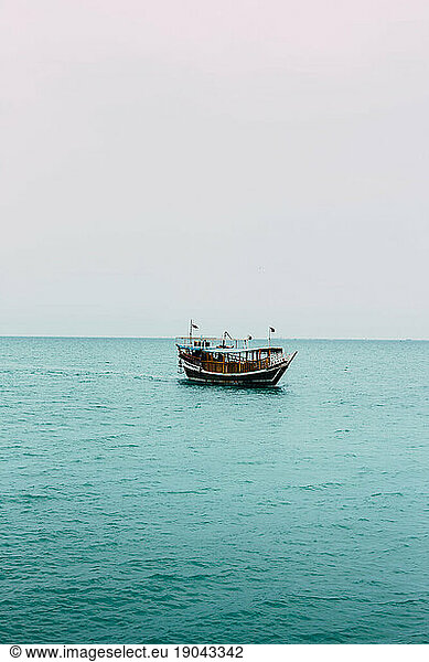 Boat in the sea