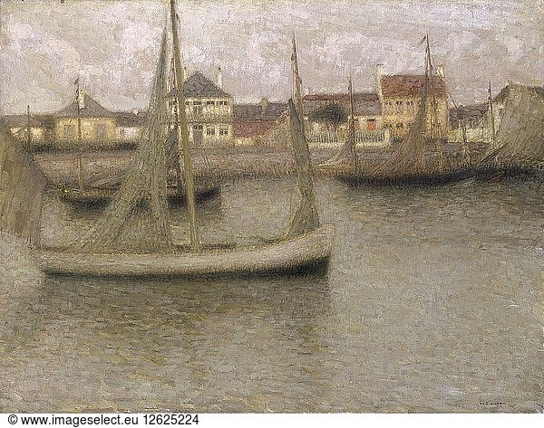 Boats  Heyst  1900.