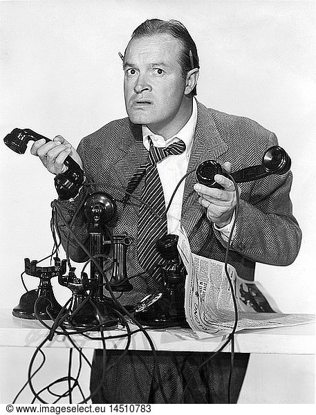 Bob Hope on-set of the Film  Sorrowful Jones  Paramount Pictures  1949