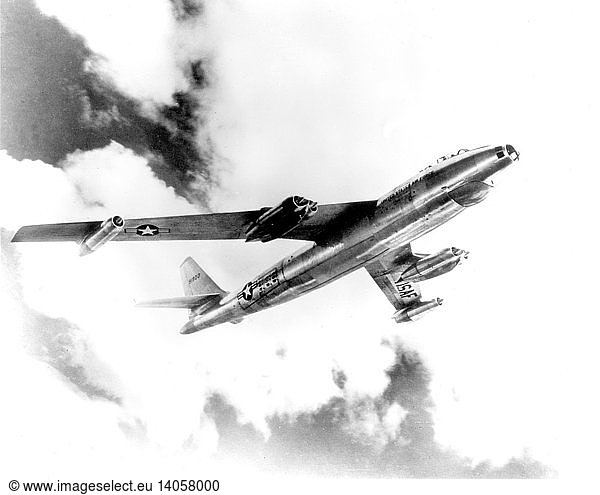 Boeing B-47 Stratojet Boeing B-47 Stratojet, Wing-Swept Bomber, 1950,b ...