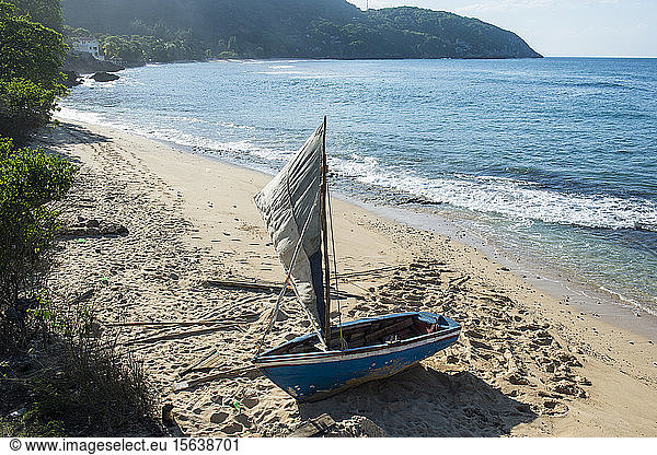 Boot an Land am Strand  Labadee  Cap Haitien  Haiti  Karibik