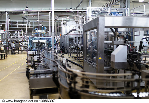 bottling plants in factory