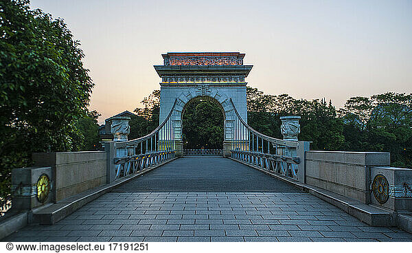 Brücke im Zentrum von Guilin / China