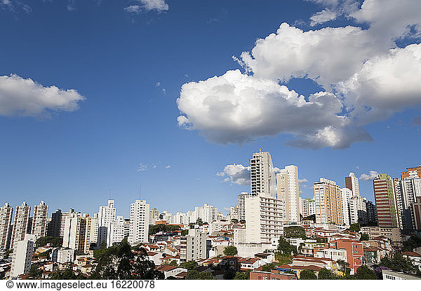 Brasilien  Sao Paulo  Blick auf die Stadt