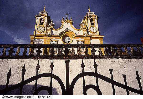 Brazil's Colonial towns studded with ornate baroque churches  huge rainforest  mountains  architecture