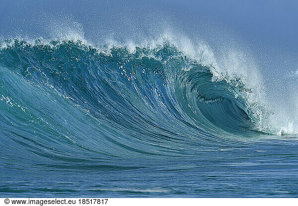 Breaking wave of Pacific Ocean