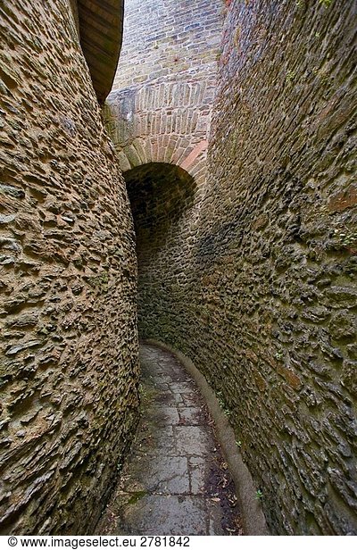 Bretagne; Belle Ile Insel  Vauban Citadel: Pulver