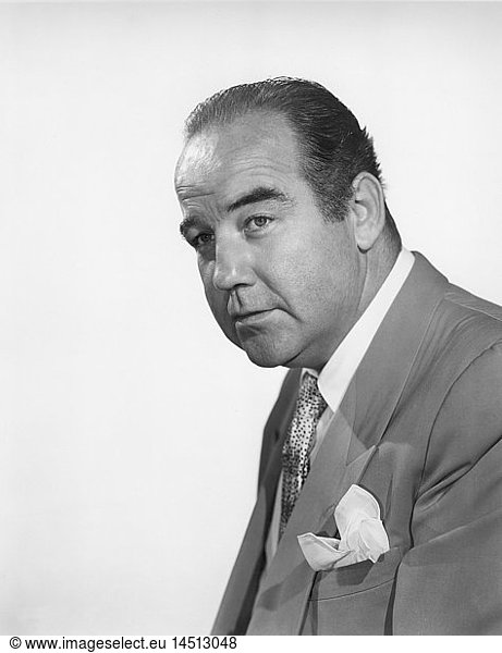 Broderick Crawford  Publicity Portrait for the Film  Scandal Sheet  Columbia Pictures  1951