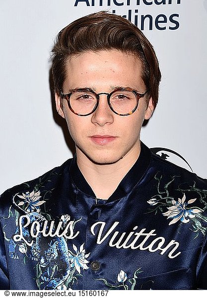 Brooklyn Beckham arrives at Universal Music Group's 2016 GRAMMY After Party at The Theatre At The Ace Hotel on February 15  2016 in Los Angeles