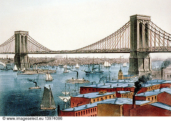 Brooklyn Bridge  1872