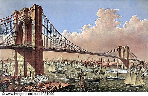 Brooklyn Bridge  1877