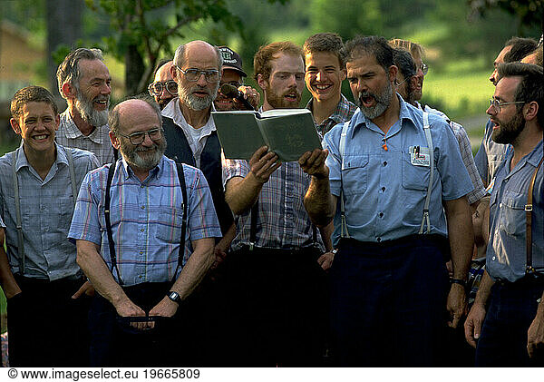 Bruderhof-communal events.