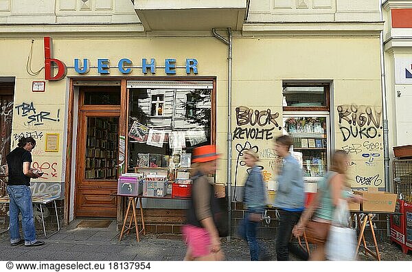 Buchhandlung  Raumer Straße  Prenzlauer Berg  Berlin  Deutschland  Europa