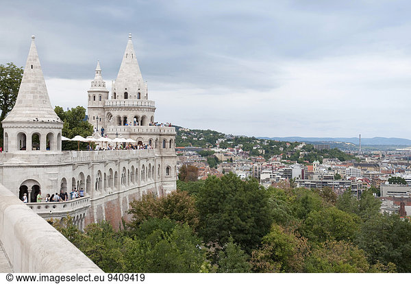 Budapest Hauptstadt Ansicht Bastion Ungarn