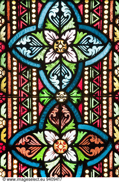 Budapest Hauptstadt Fenster Glas Schmutzfleck Kirche Ansicht Ungarn