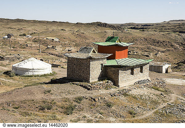 Buddhistisches Kloster Bari Lam Khild  Ongiin-Fluss  Mongolei