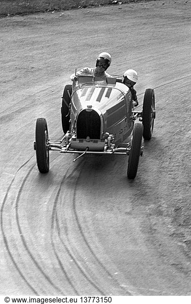 Bugatti-Rennwagen.