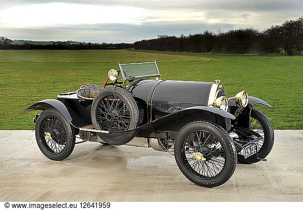 Bugatti T18 Black Bess 1913. Künstler: Simon Clay.