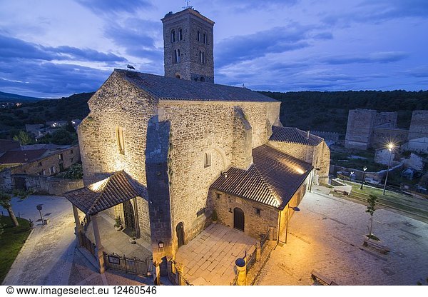 Buitrago del Lozoya is a walled village in Madrid province Spain. Santa Maria del Castillo church.