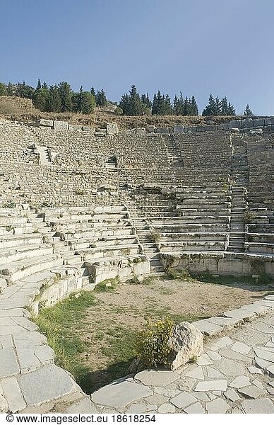 Buleuterion  Sitzungsraum der Ratsherren  Ephesos  Türkei  Bouleuterion  Asien