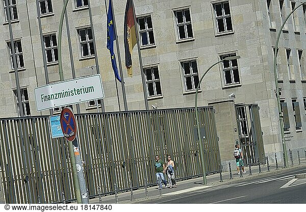 Bundesministerium der Finanzen  Wilhelmstraße  Mitte  Berlin  Deutschland  Europa