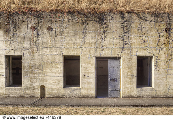 Bunker  Geschichte  Geräusch  befestigen  Ruine  Fort Flagler State Park  Marrowstone Island  Militär  Platz