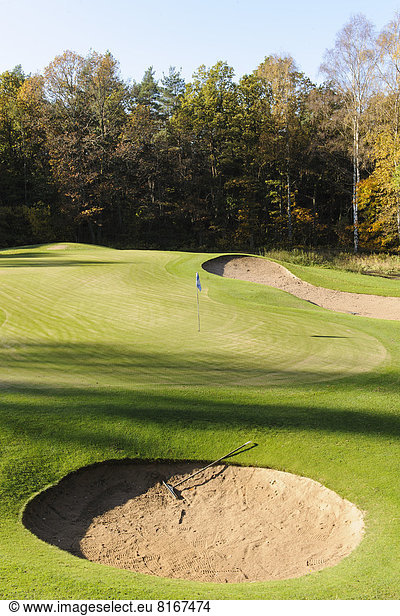 Bunker  Golfsport  Golf  Kurs