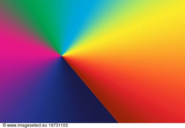 Bunte Regenbogen Gradient Hintergrund geeignet für Wallpaper  WebBanner Landing Page