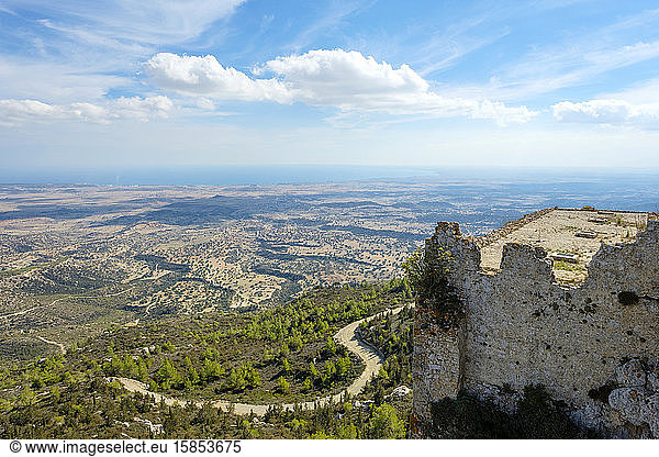 Burg Kantara  Kreuzfahrerburg im Kyrenia-Gebirge  Kaplica  Zypern