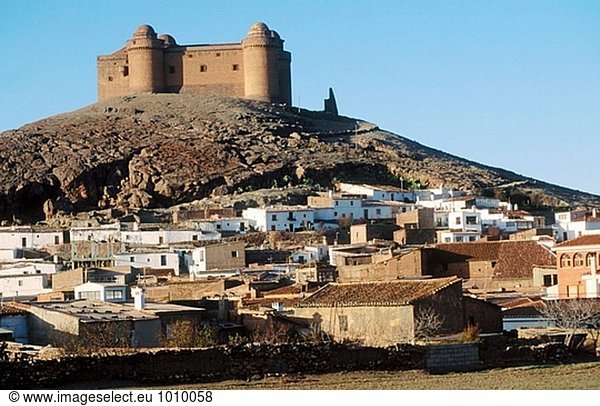 Burg. Lacalahorra. Provinz Granada. Andalusien. Spanien.