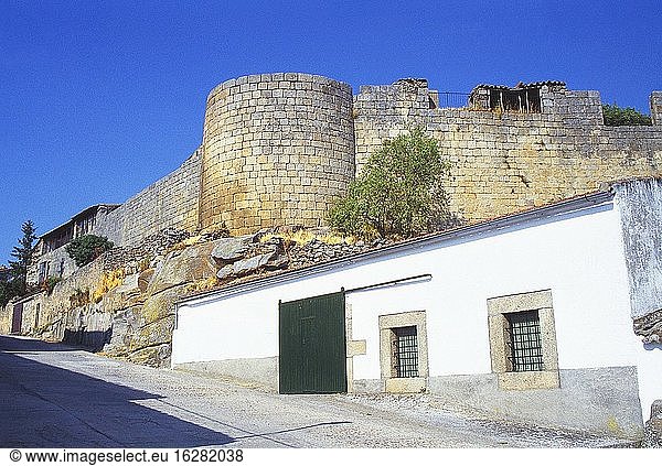 Burg. Ledesma  Provinz Salamanca  Kastilien-León  Spanien.