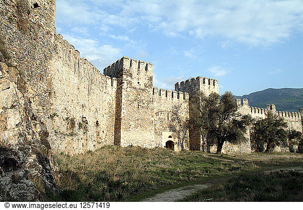 Burg Mammur  Anamur  Türkei. Künstler: Samuel Magal