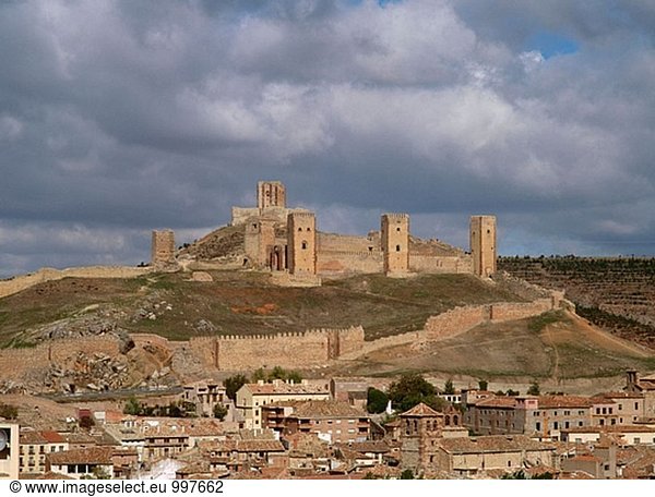Burg  Molina de Aragón. Guadalajara Provinz Castilla-La Mancha  Spanien