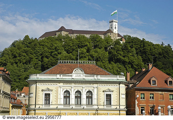 Burg  Philharmonie  Ljubljana  Slowenien