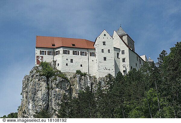 Burg Prunn  Altmühltal  Niederbayern  Bayern  Europe  Deutschland  Europa