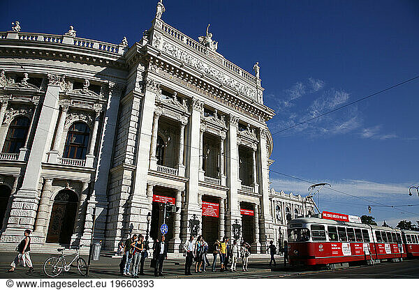 Burg theater  Vienna  Austria.