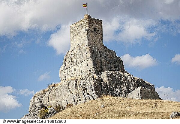 Burg von Atienza  Festung muslimischen Ursprungs  Atienza  Provinz Guadalajara  Spanien.