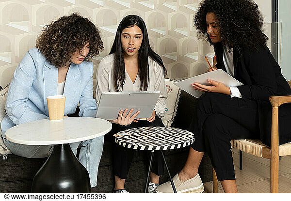 Business Women Working work team
