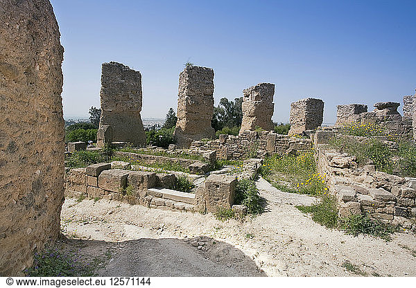 Byrsa-Hügel  Karthago  Tunesien. Künstler: Samuel Magal