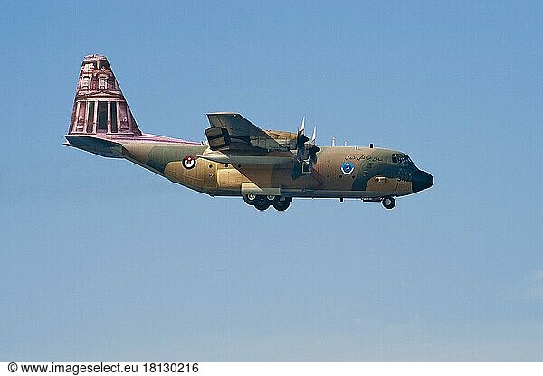 C-130 Hercules transport aircraft  military aircraft  military aircraft  Royal Jordanian Navy air show  low-level flight  Aqaba  Aqaba  Jordan  Asia