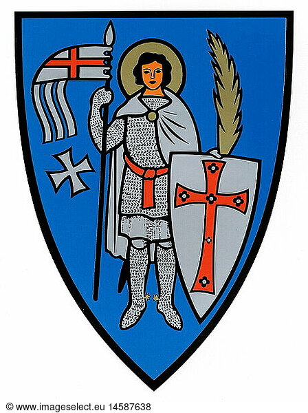 C  Wappen & Embleme  Eisenach  Stadtwappen  ThÃ¼ringen  BRD C, Wappen & Embleme, Eisenach, Stadtwappen, ThÃ¼ringen, BRD,