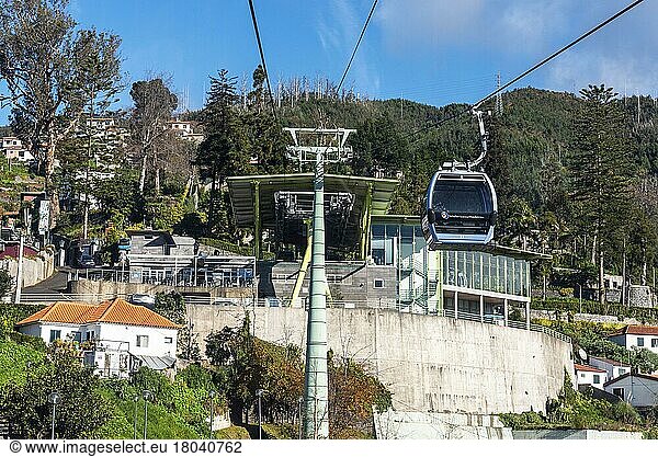Cable car  Funchal  Madeira  Portugal  Europe